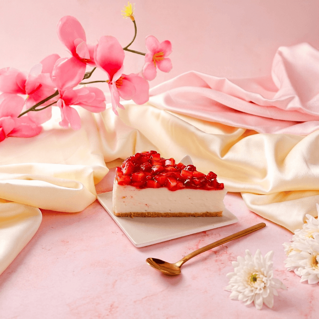 Strawberry Baked Cheesecake Pastry