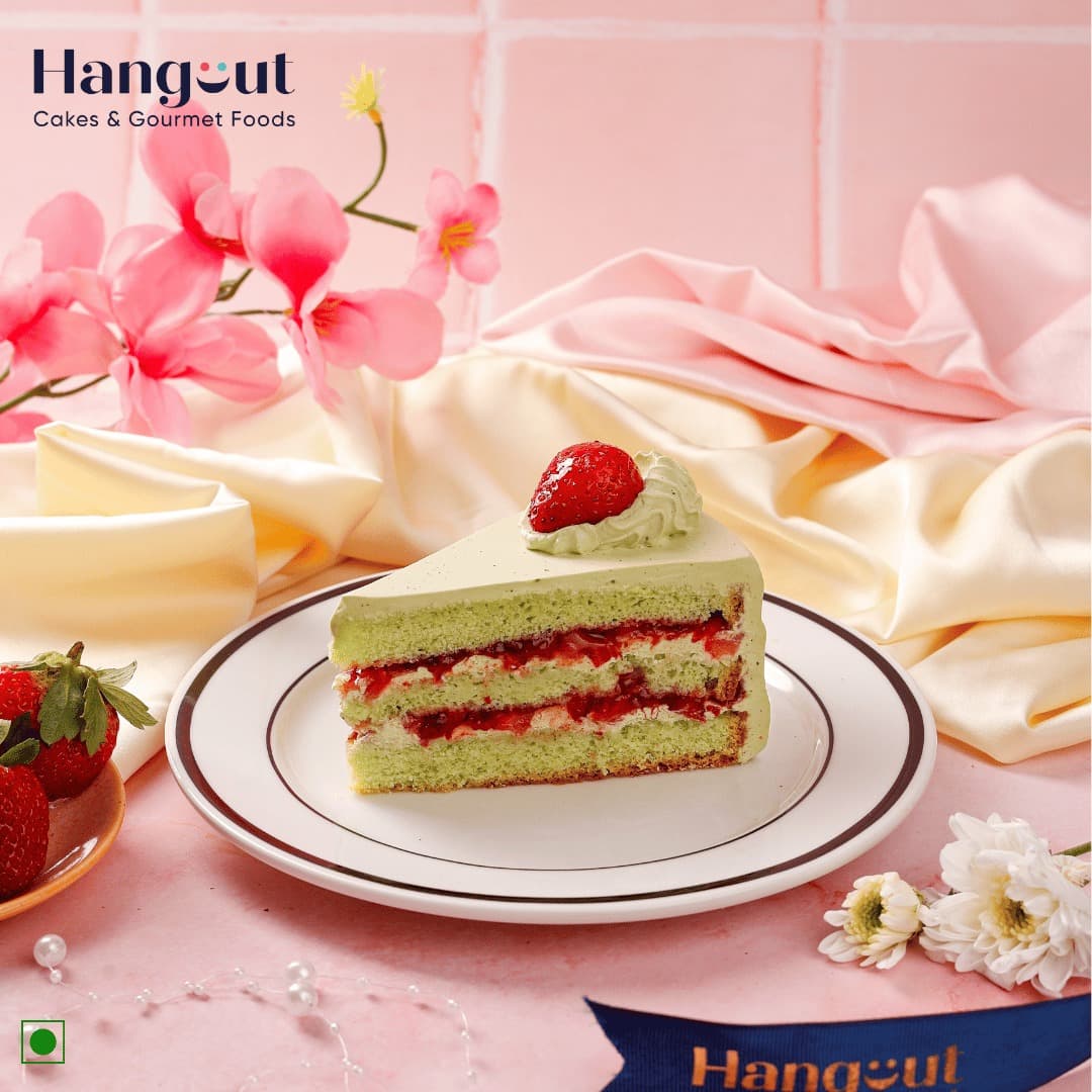 Strawberry Matcha Pastry