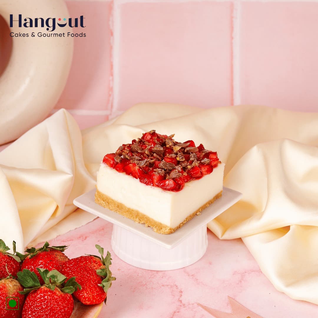 Strawberry Protein Squares