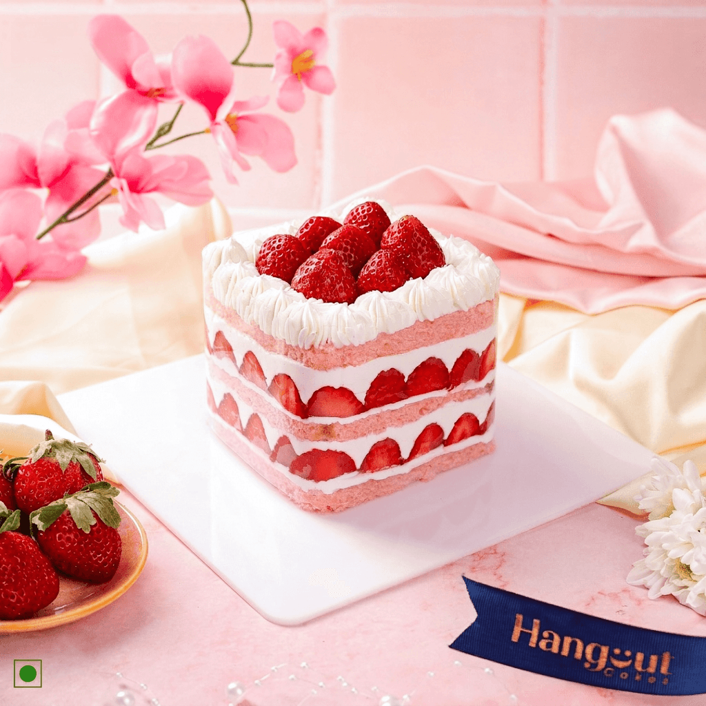 Strawberry with Cream Cake