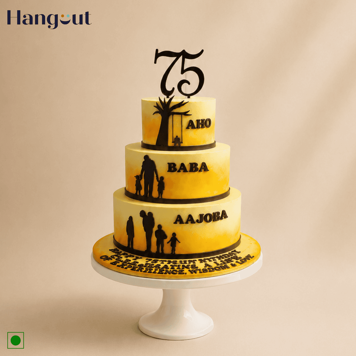 Forever Our Hero Customized Cake