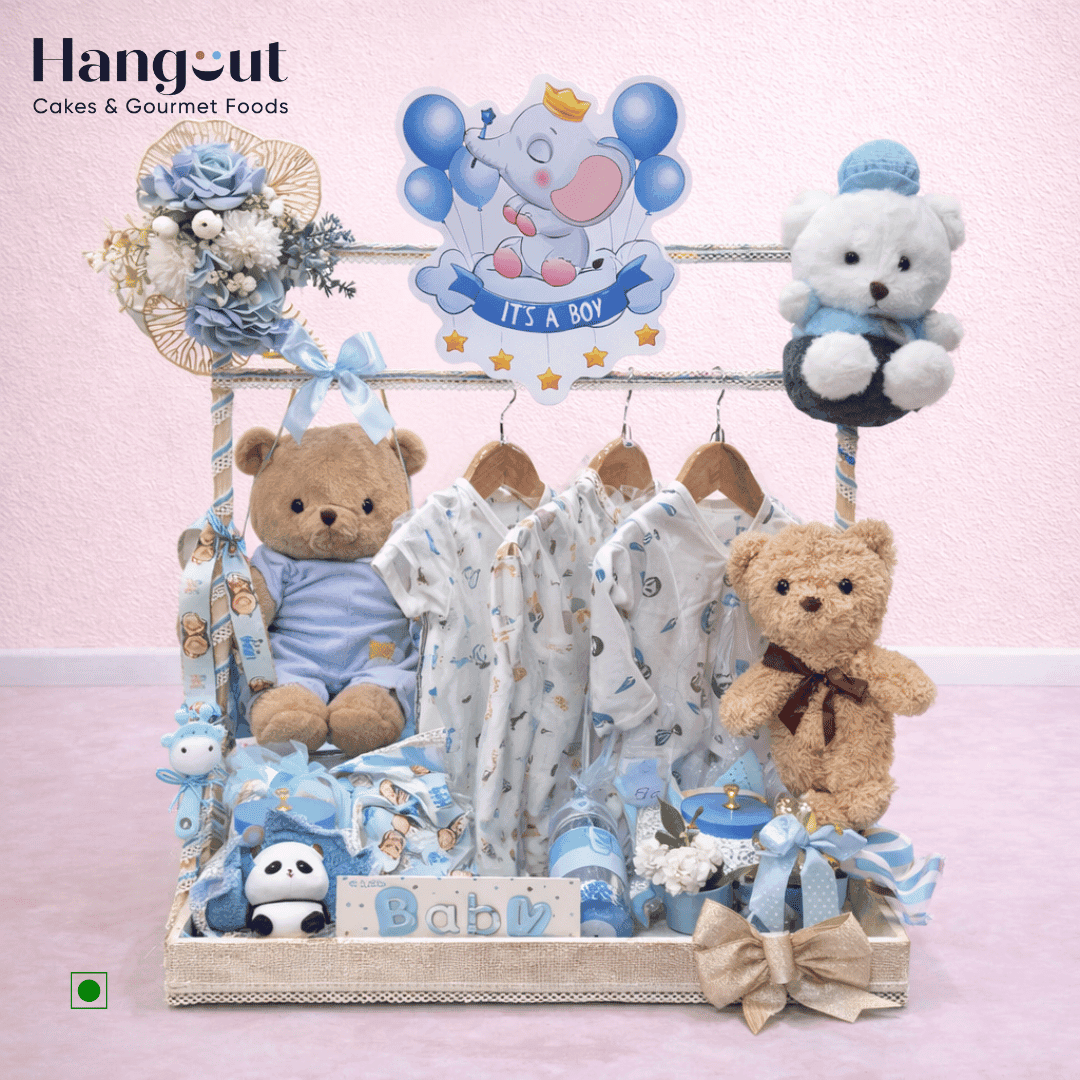 Tiny Treasures Baby Boy Hamper
