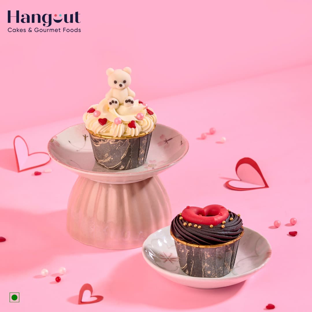 Valentine’s Day Cupcakes Box of Two