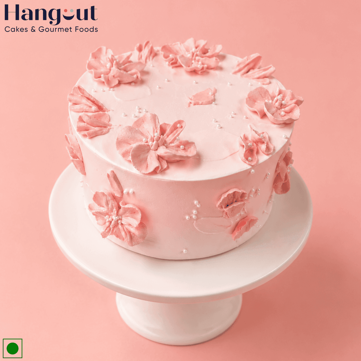 Pink Petal Cake