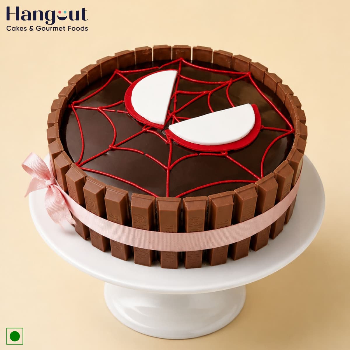 Choco Web KitKat Cake
