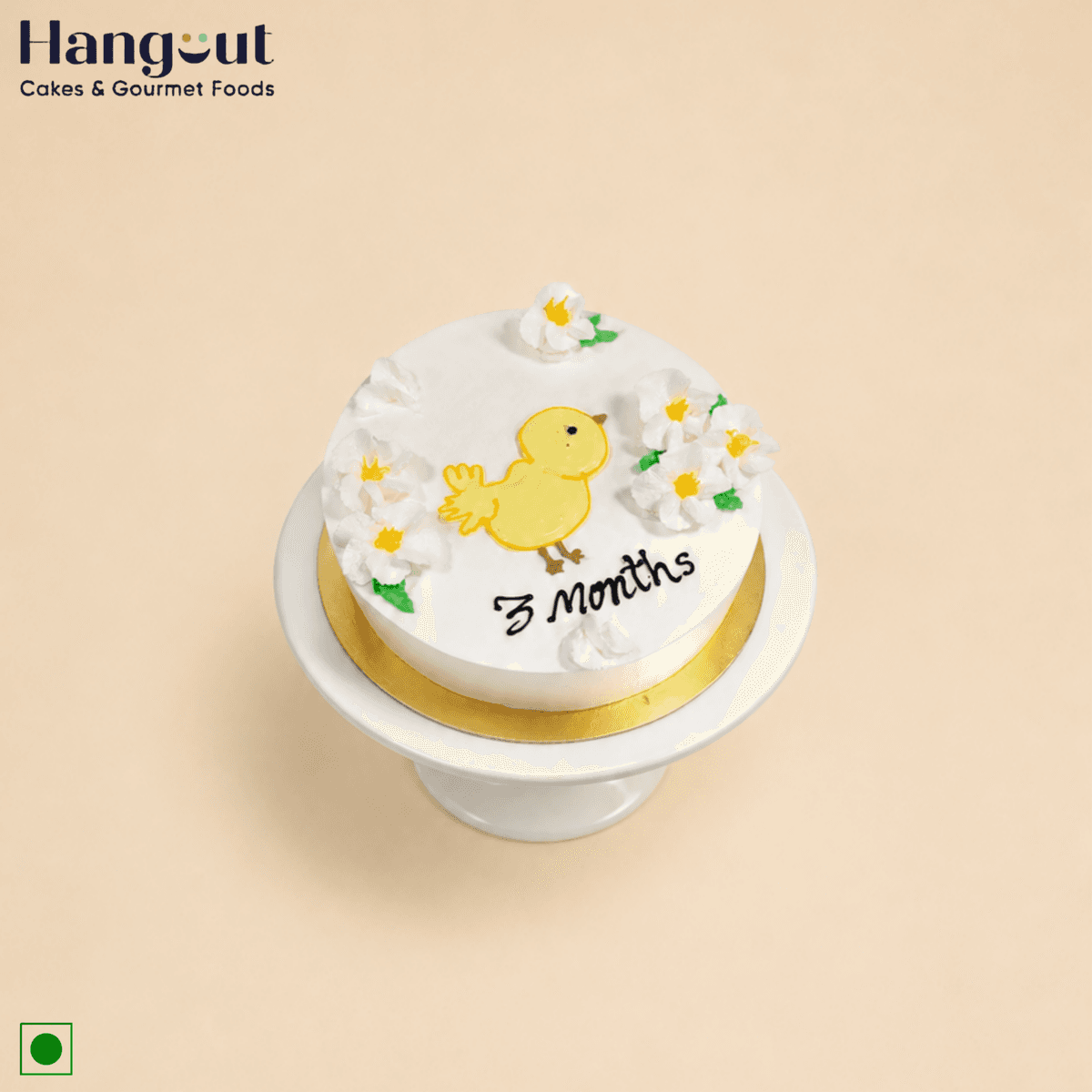 Little Chick Milestone Cake