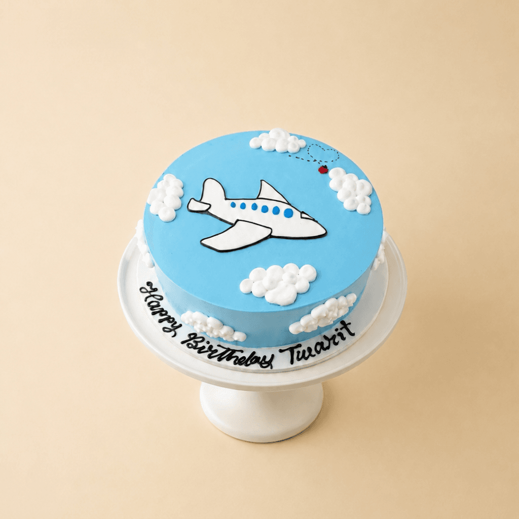 Sky High Aeroplane Cake