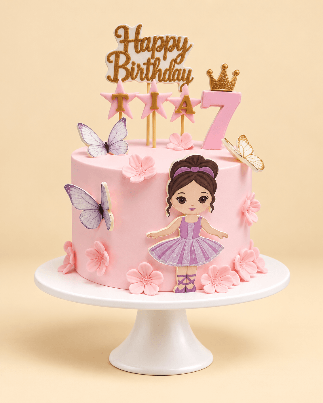 Princess Butterfly Cake
