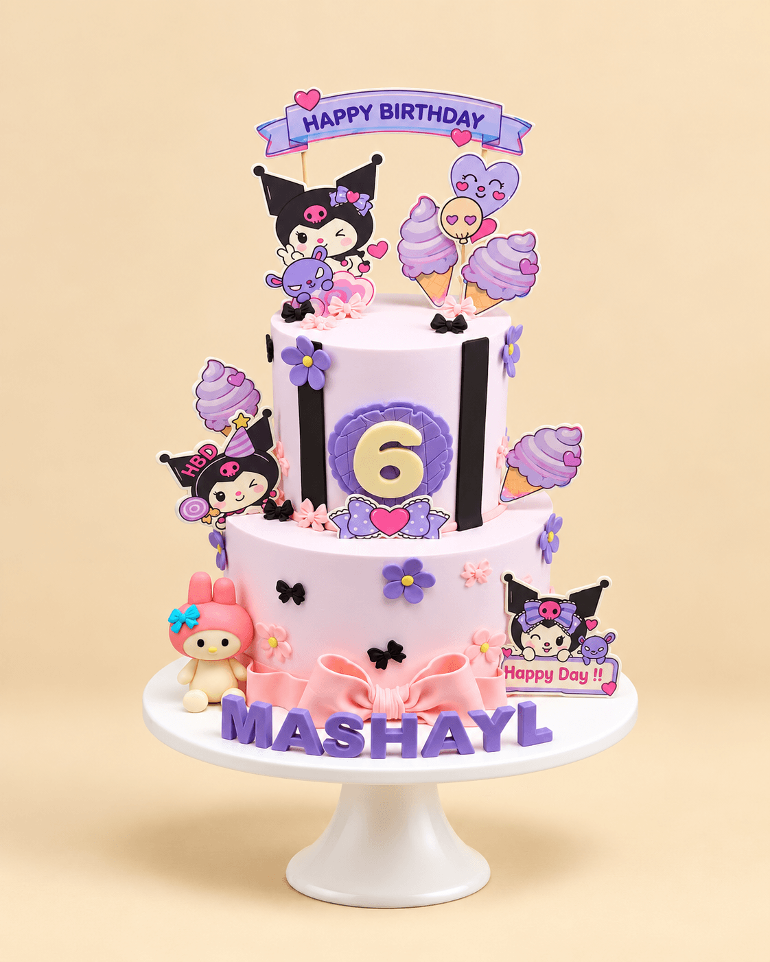 Kawaii Candy Dream Cake
