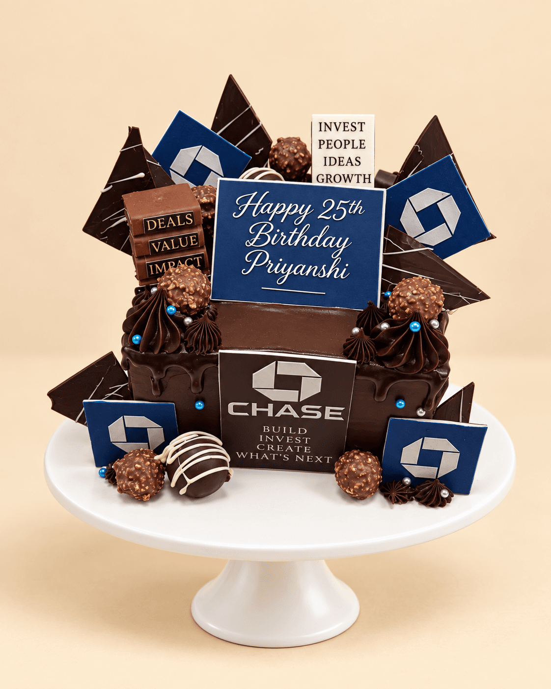 Corporate Chocolate Cake