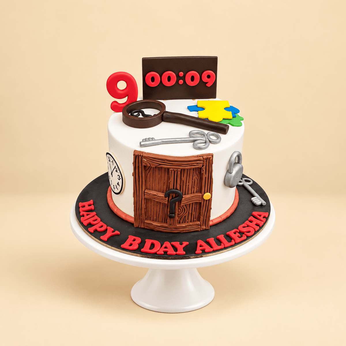 Escape Room Mystery Cake