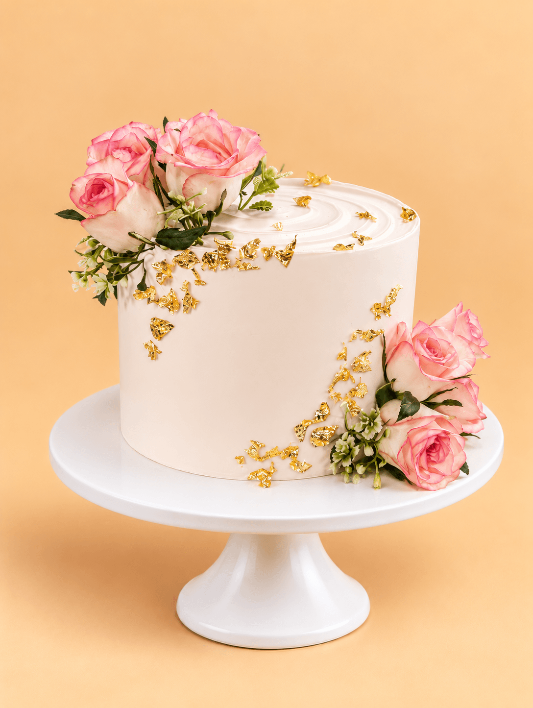Blush Rose Gold Cake