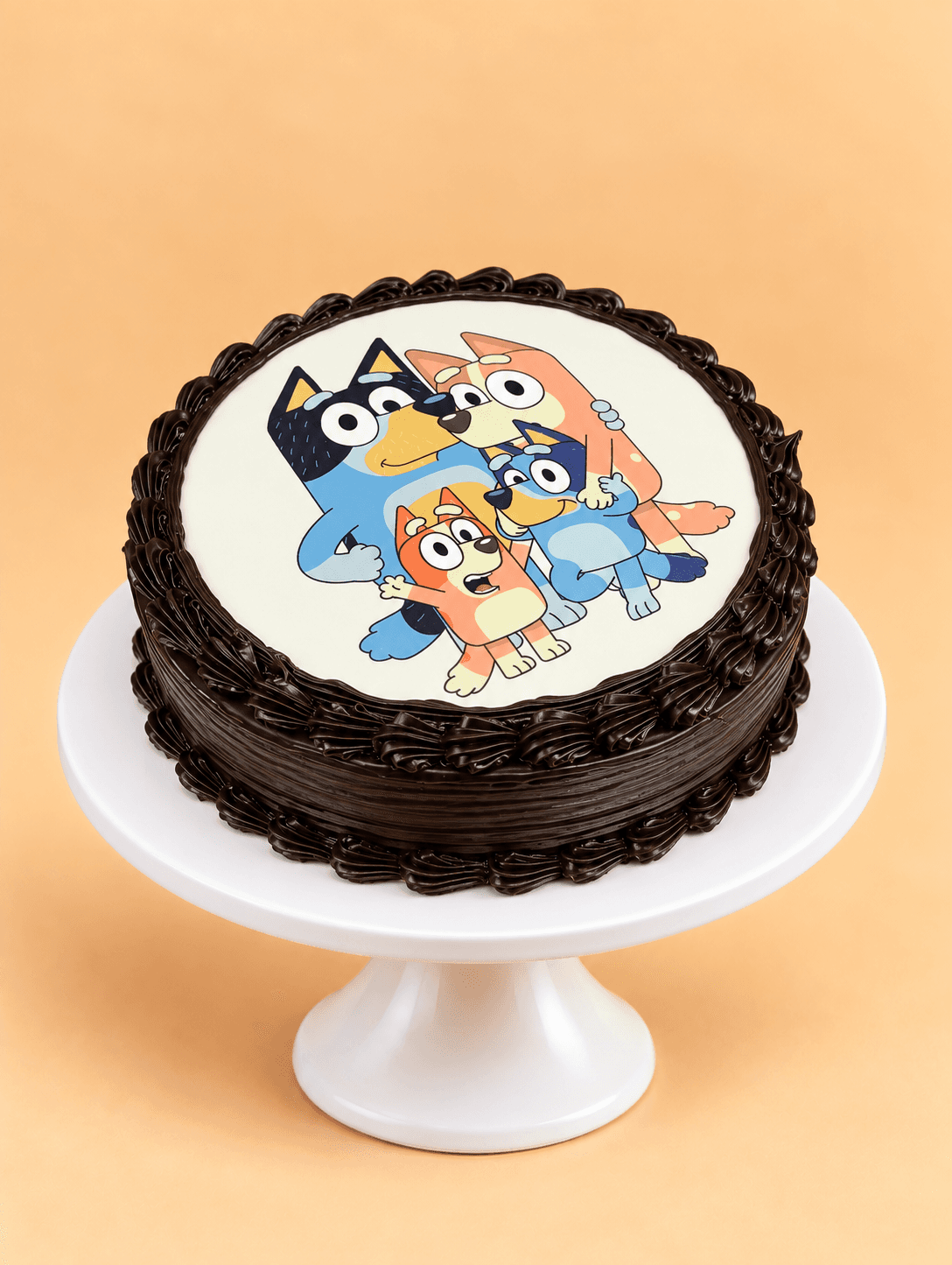 Bluey Family Chocolate Cake
