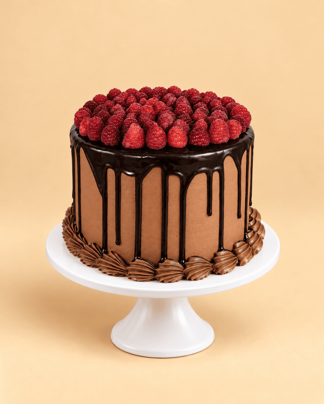 Chocolate Raspberry Indulgence Cake
