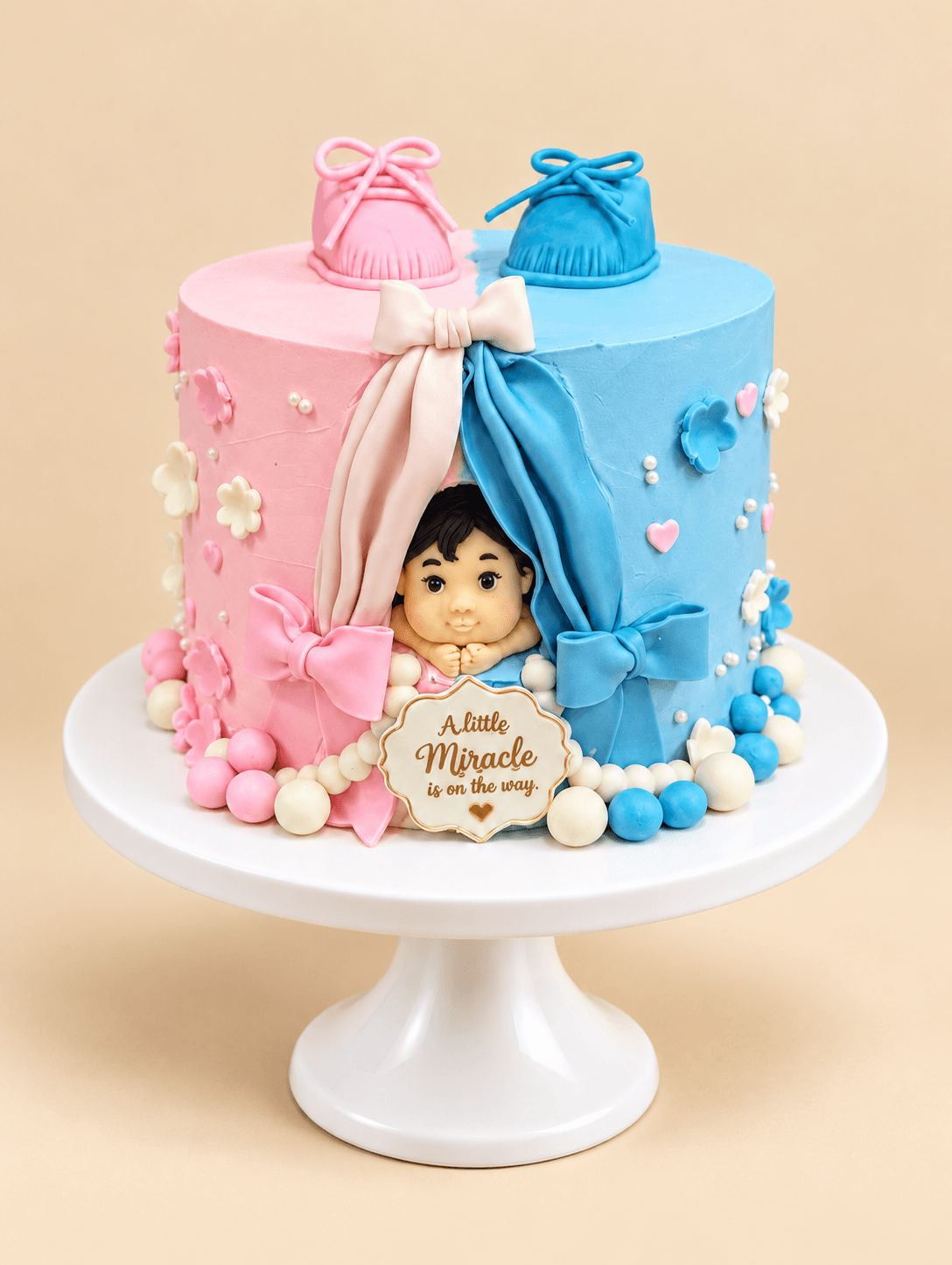 Little Miracle Reveal Cake
