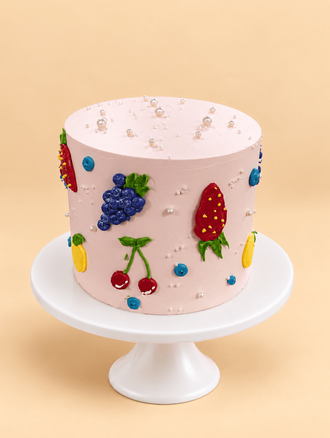 Berry Pop Pearl Cake