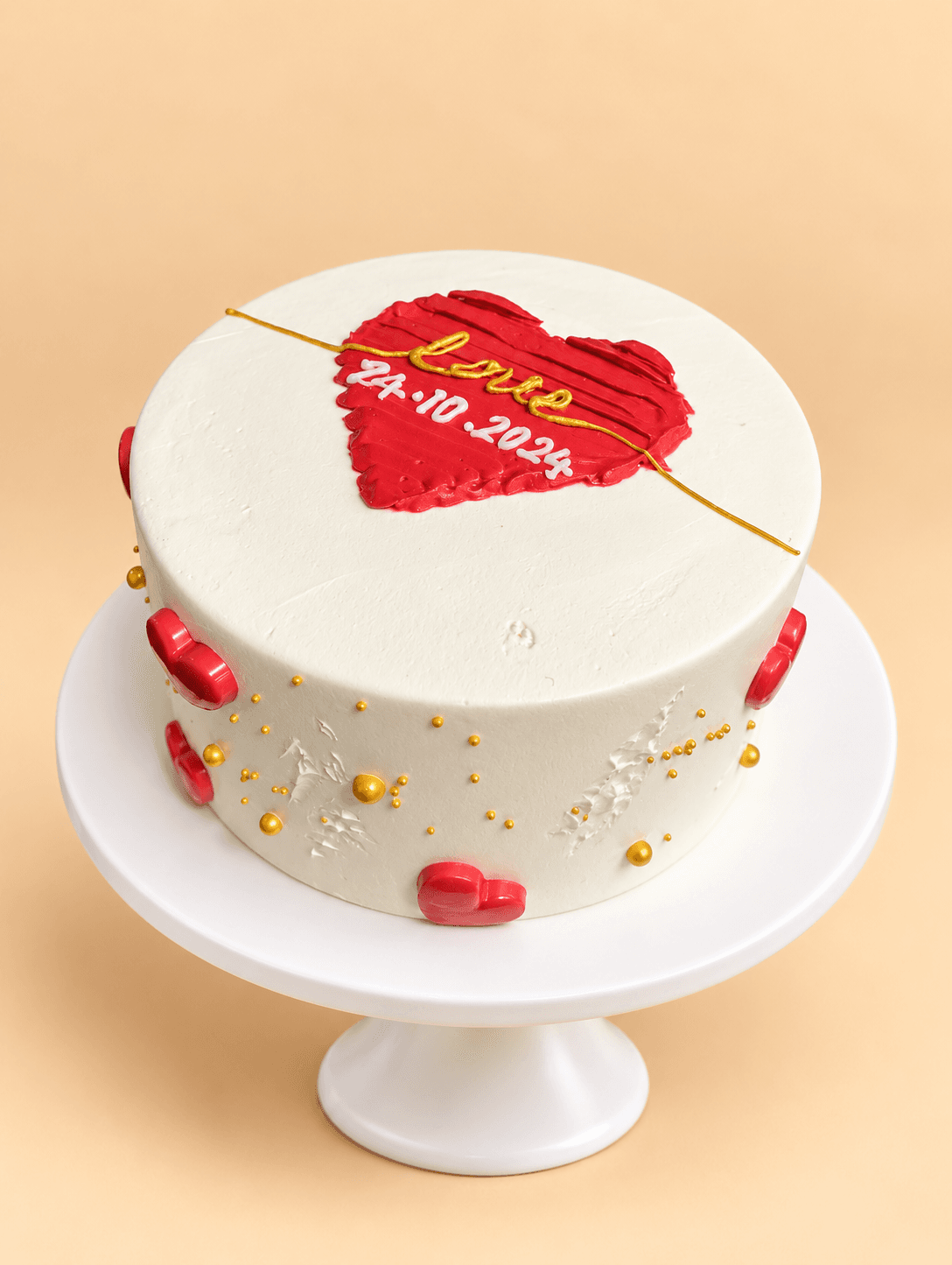 Love Date Celebration Cake
