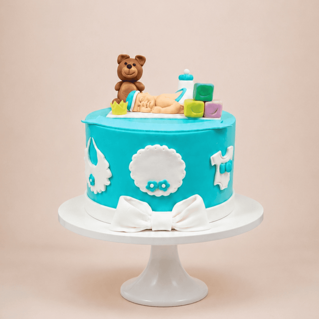 Little Prince Arrival Customized Cake