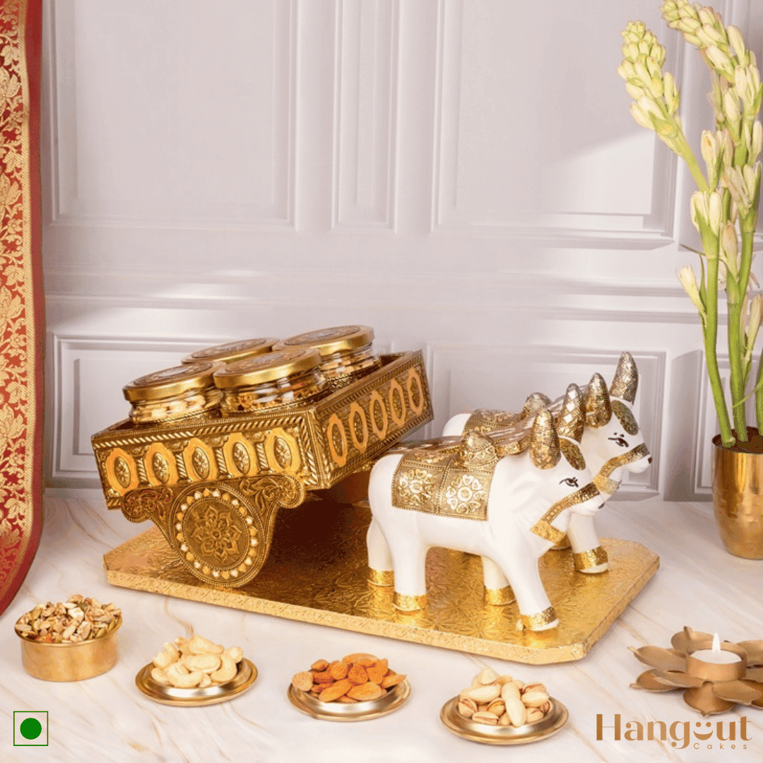 Sanskriti Four Jars Bailgadi Gift Hamper