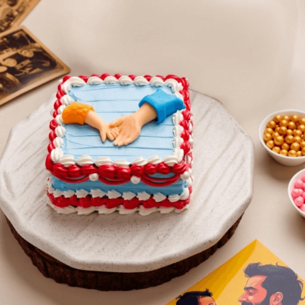 Black Forest Father's Day Special Bento Cake