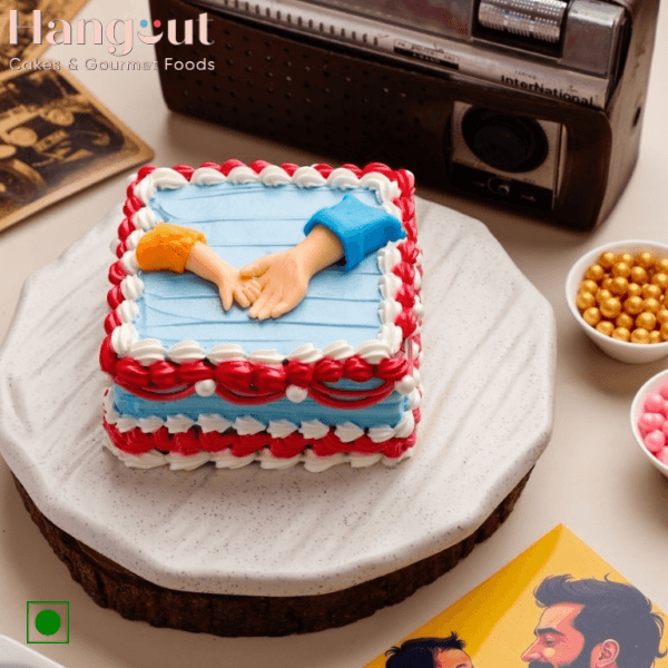 Black Forest Father's Day Special Bento Cake