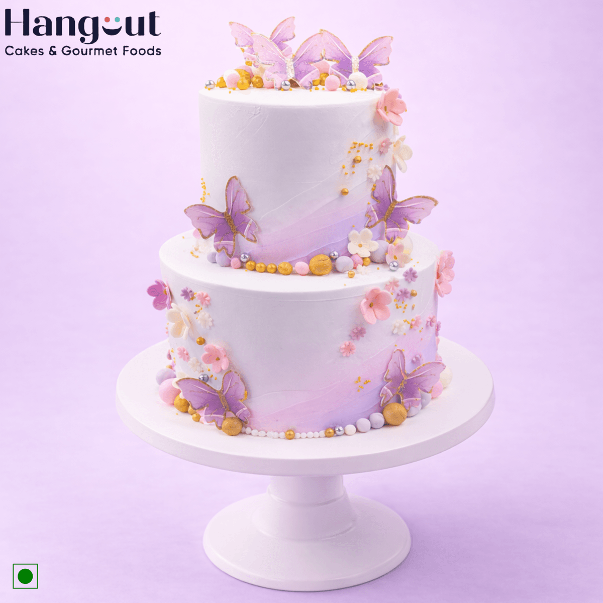 Lavender Butterfly Dream Cake