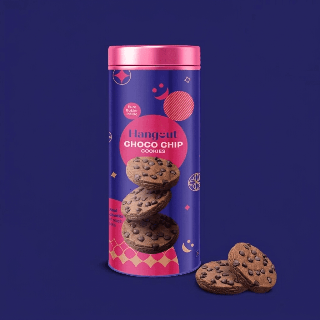 Choco Chips Cookies Tin