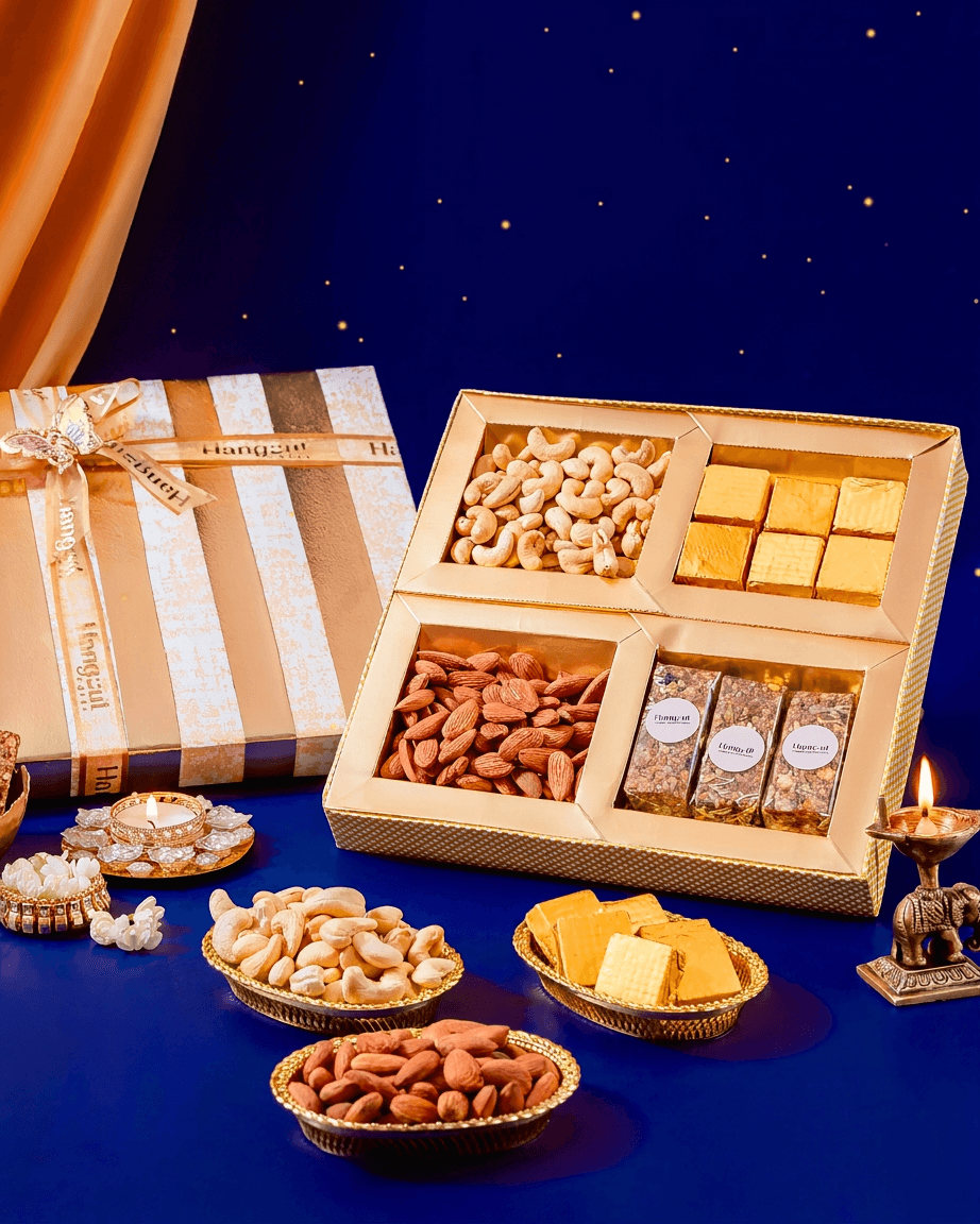 Dhan Four Jars Gift Hamper