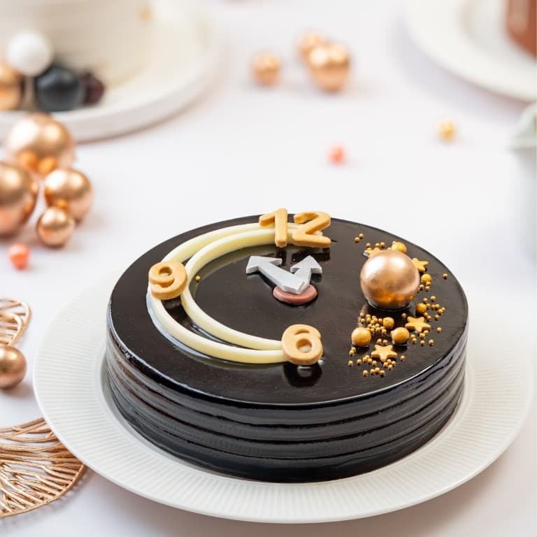 Dutch Truffle New Year Cake 500g
