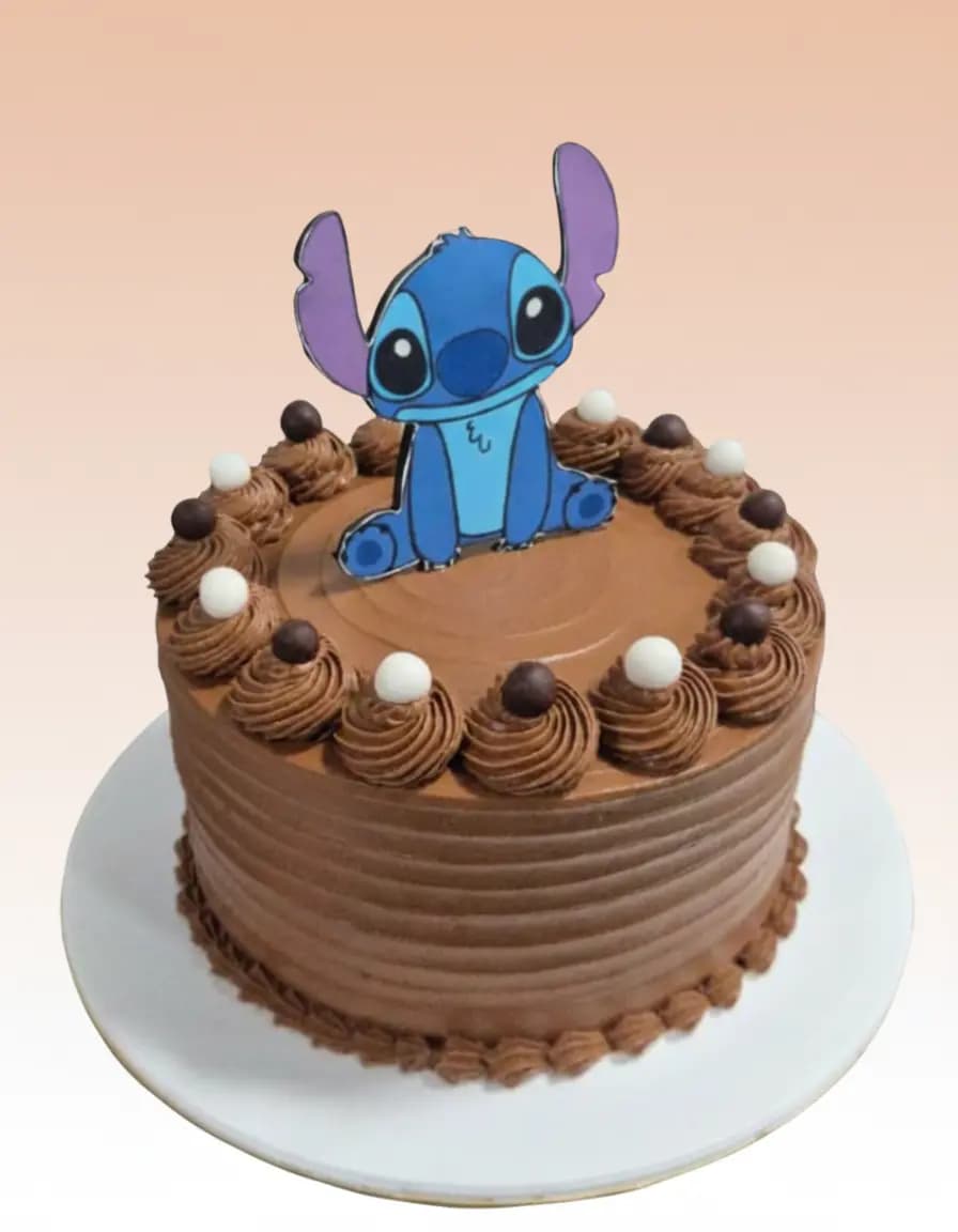 Stitch themed cake