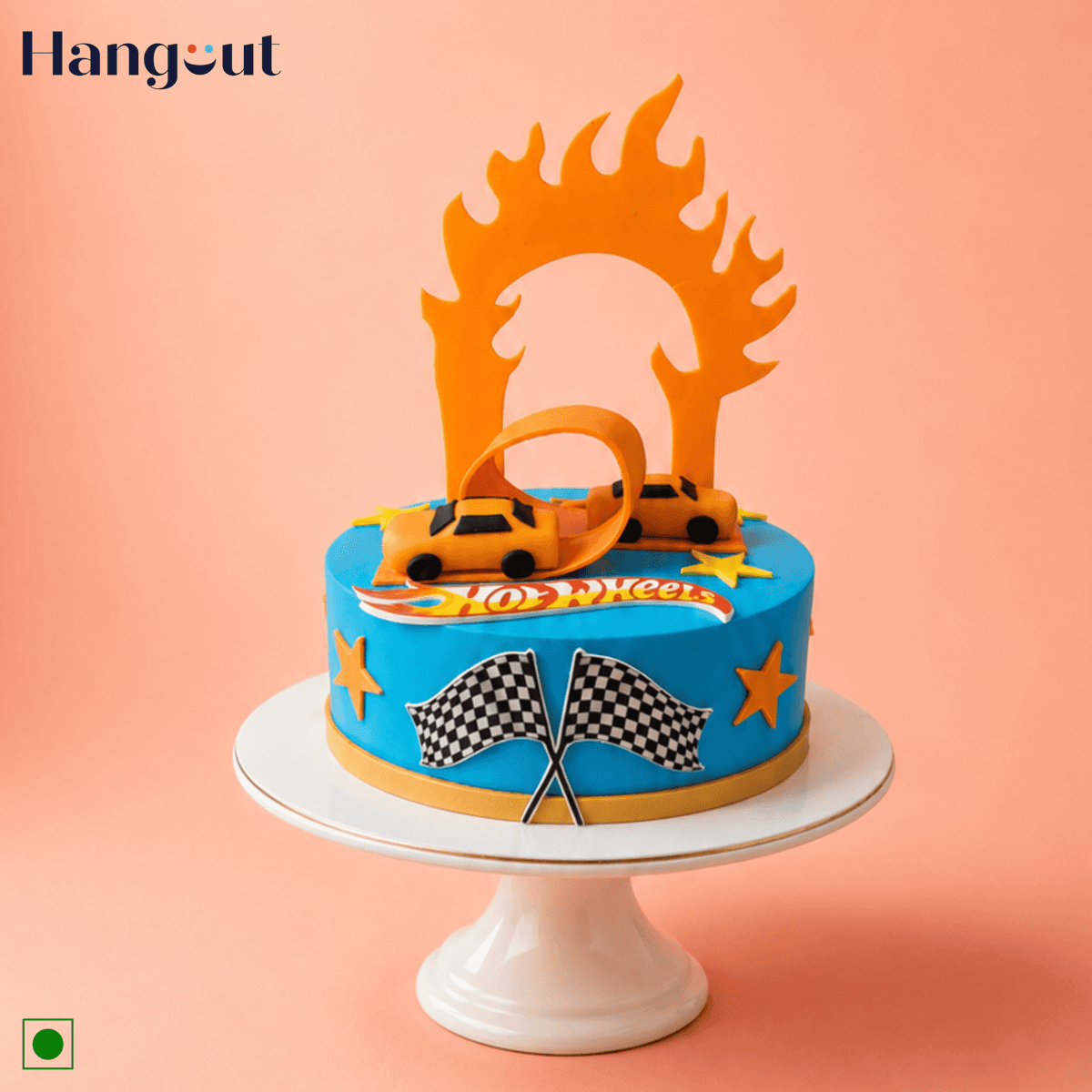 Hot Wheels Speed Track Customized Cake