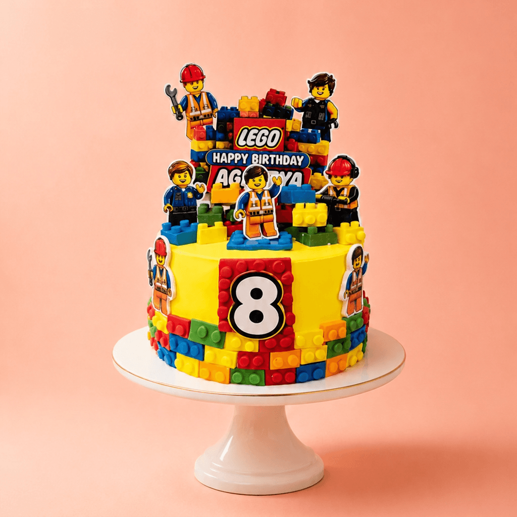 LEGO Adventure Customized Cake