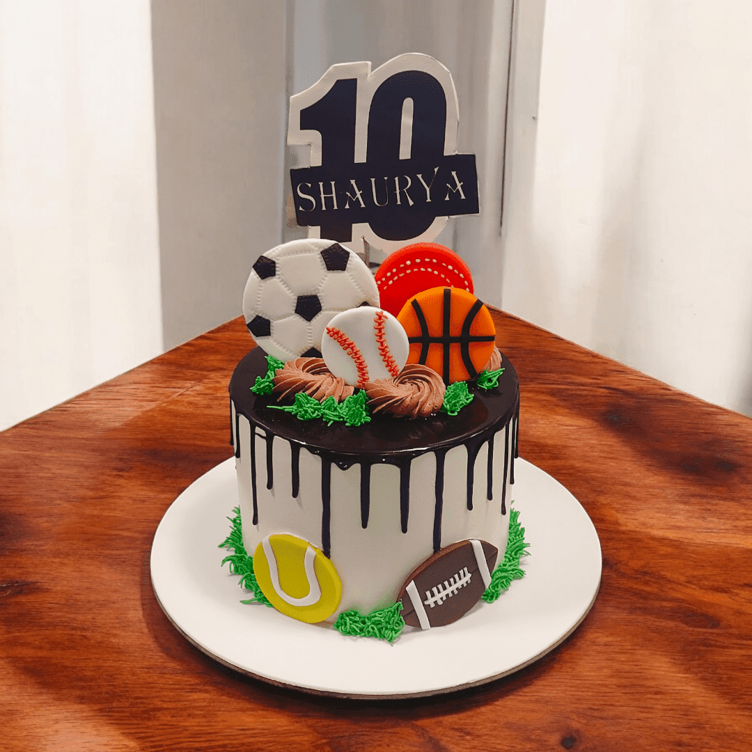 Sports Themed Cake