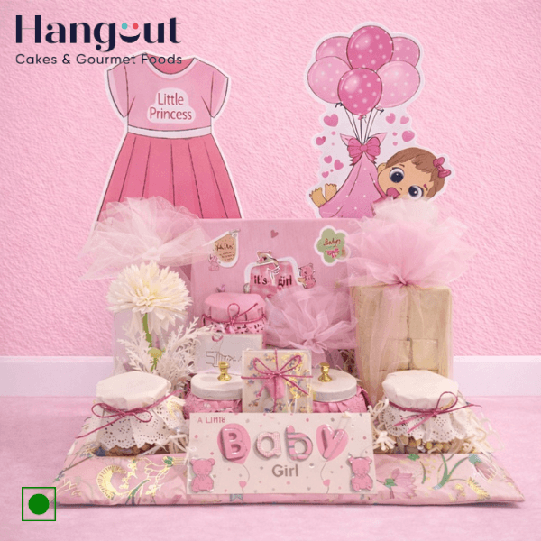 Pink Cuddles Baby Girl Hamper