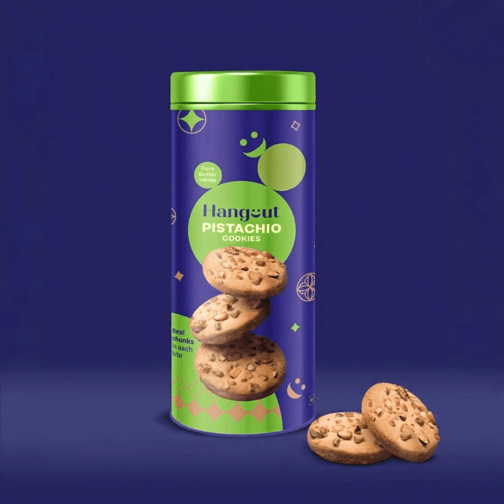 Kesar & Pista Cookies Tin