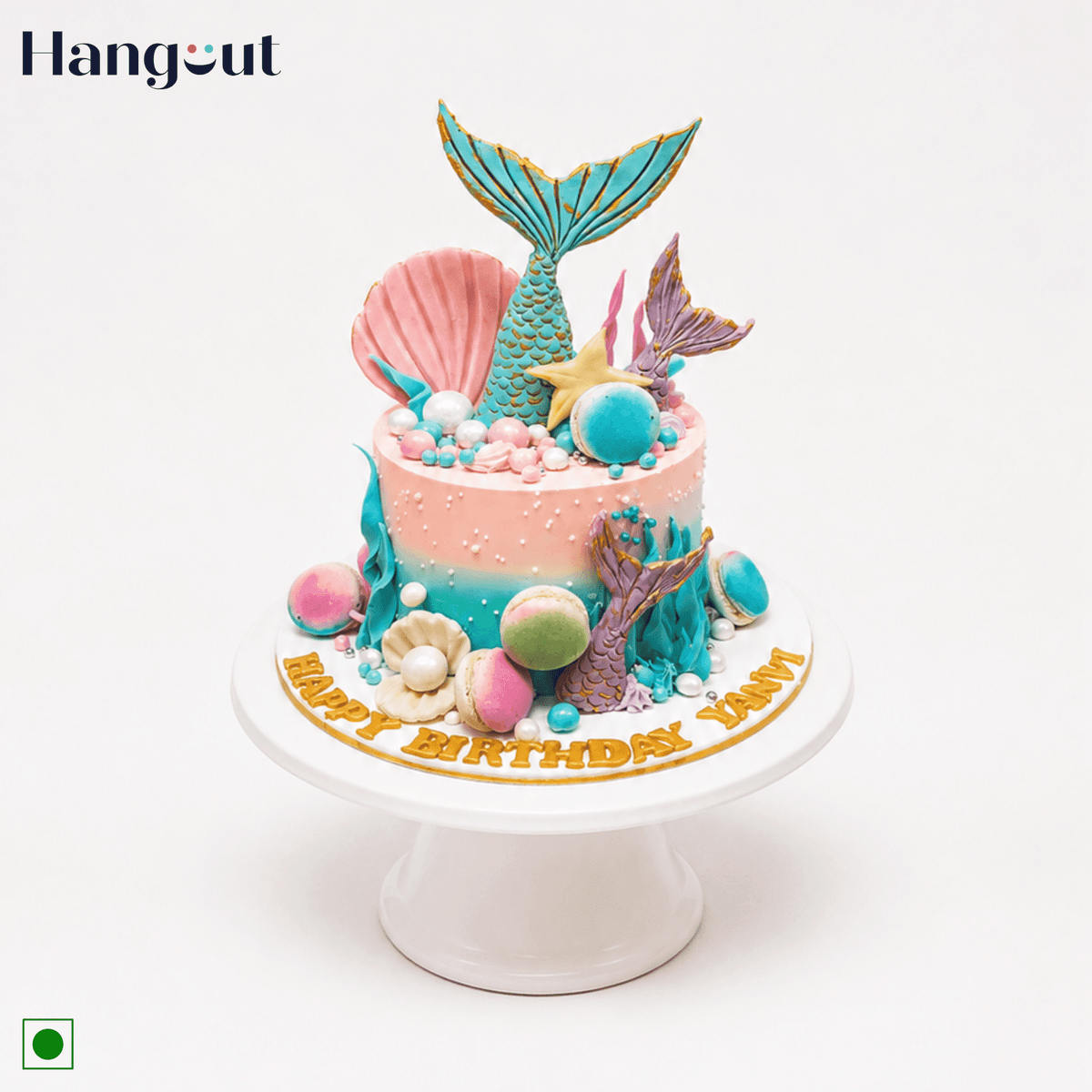 Mermaid Treasure Customized Cake