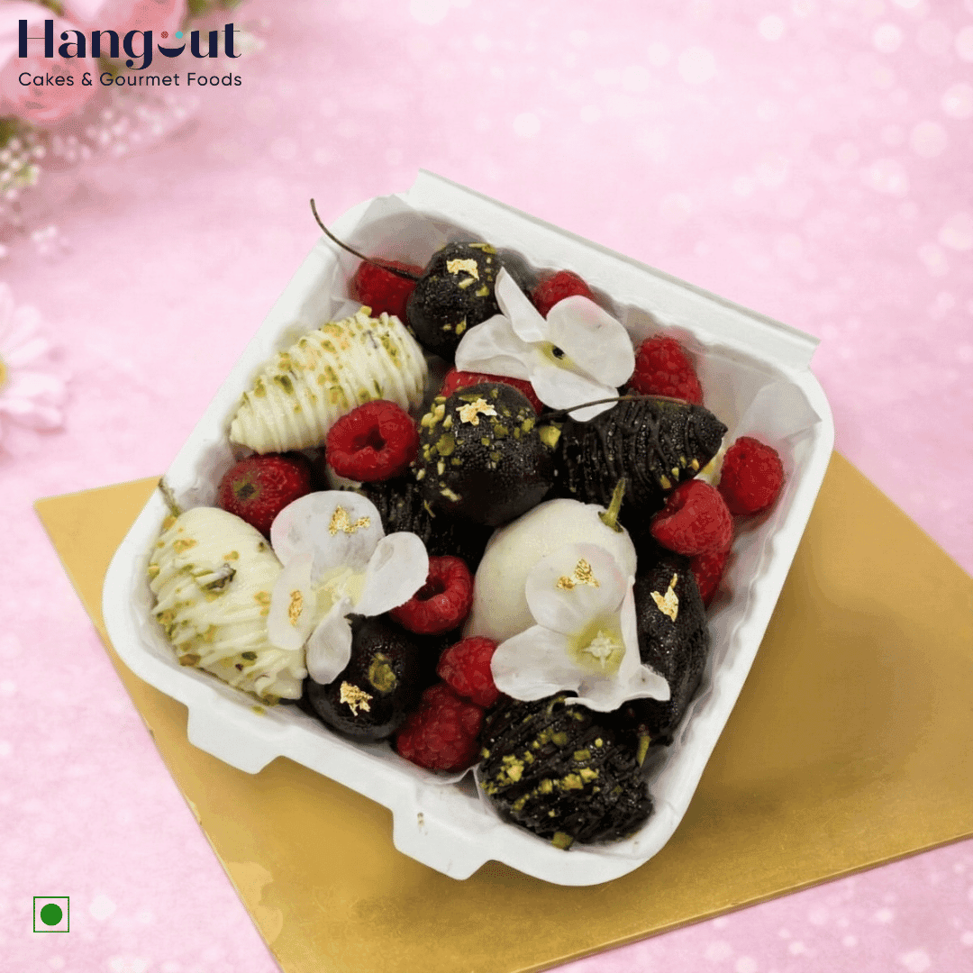 Strawberry Dipped in Chocolate New Year Box