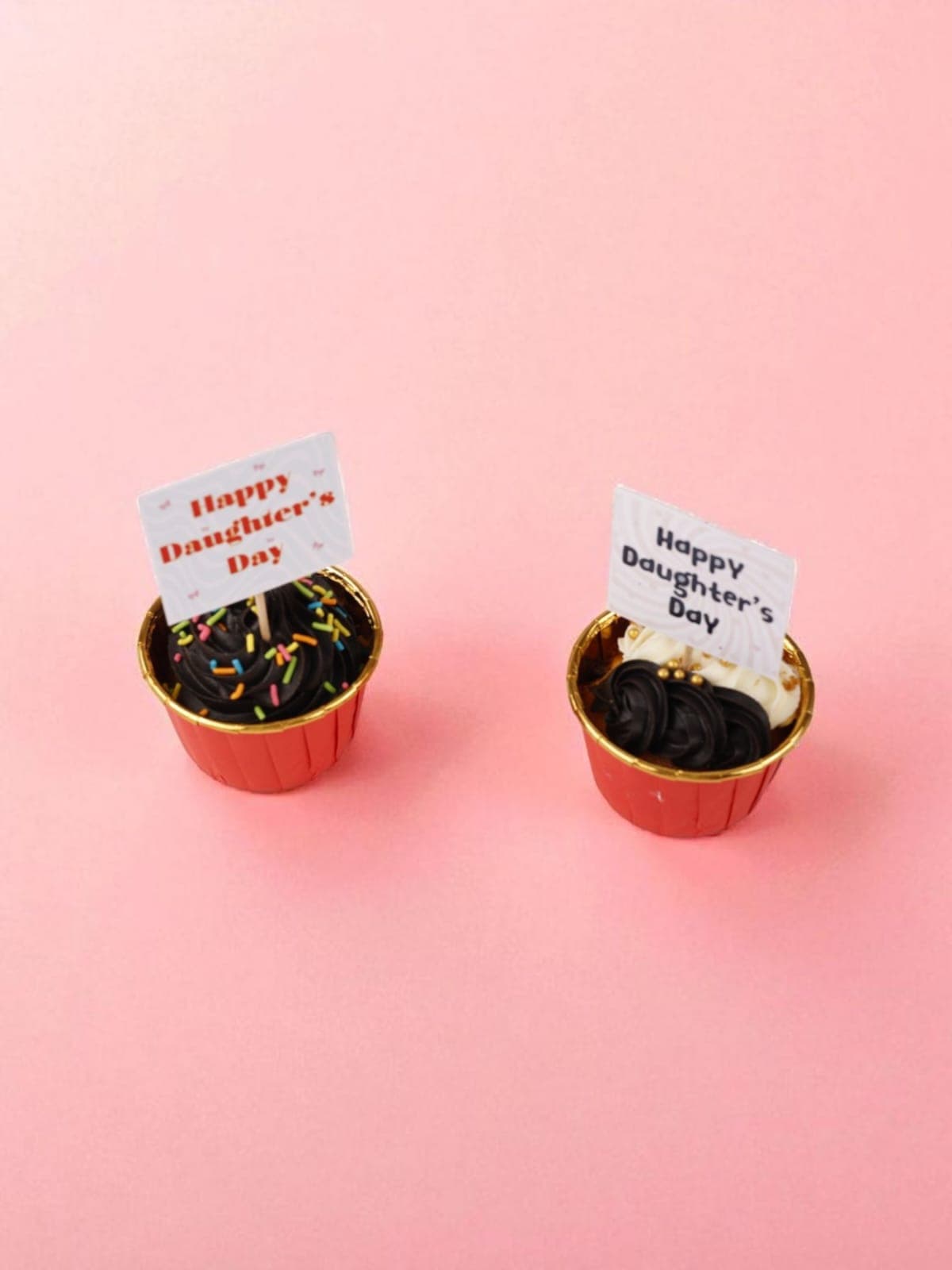Daughter's Day Special Cupcake Collection (Box of Two)