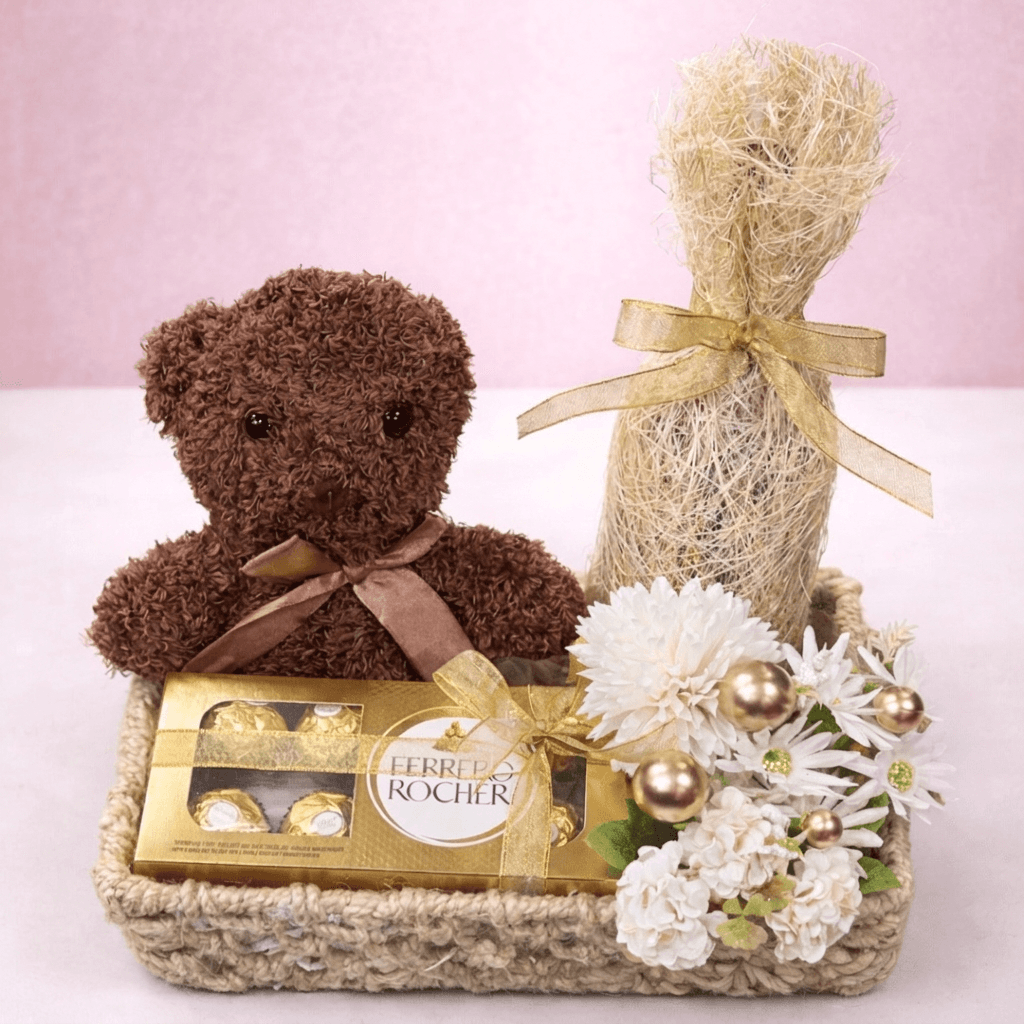 Plushie Patch Gift Basket