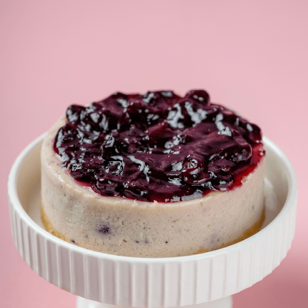 Blue Berry Baked Cheesecake Bento
