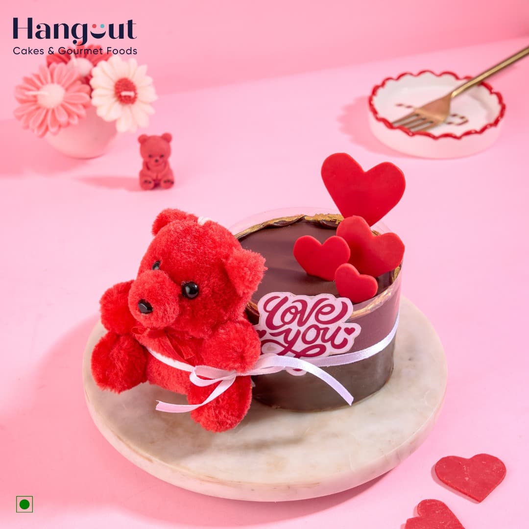 Dutch Truffle Valentine’s Day Special Bento Cake