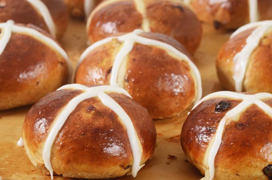 Hot Cross Bun Pack Of Six