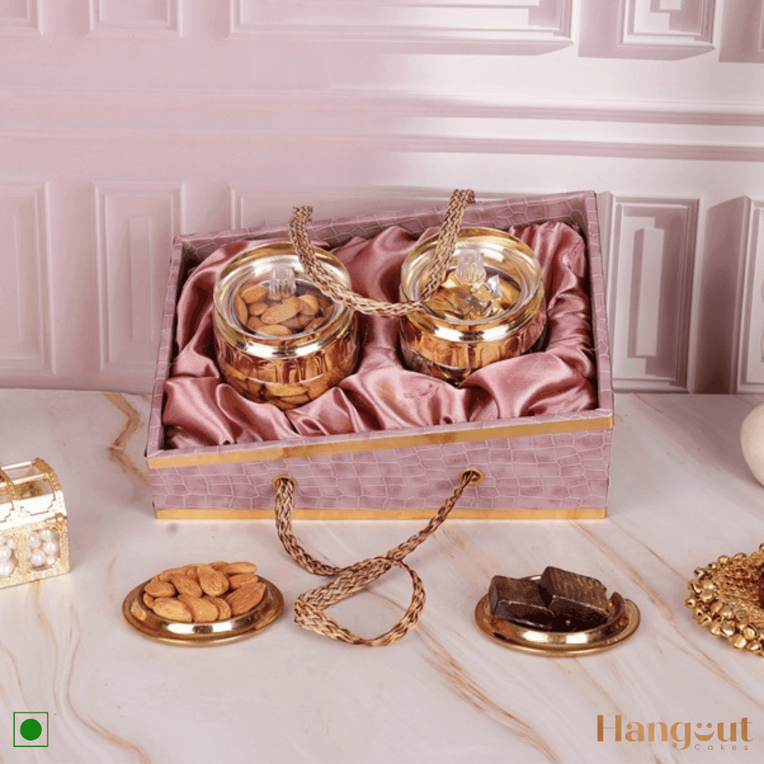 Kanaka Two Jars Pink Gift Hamper