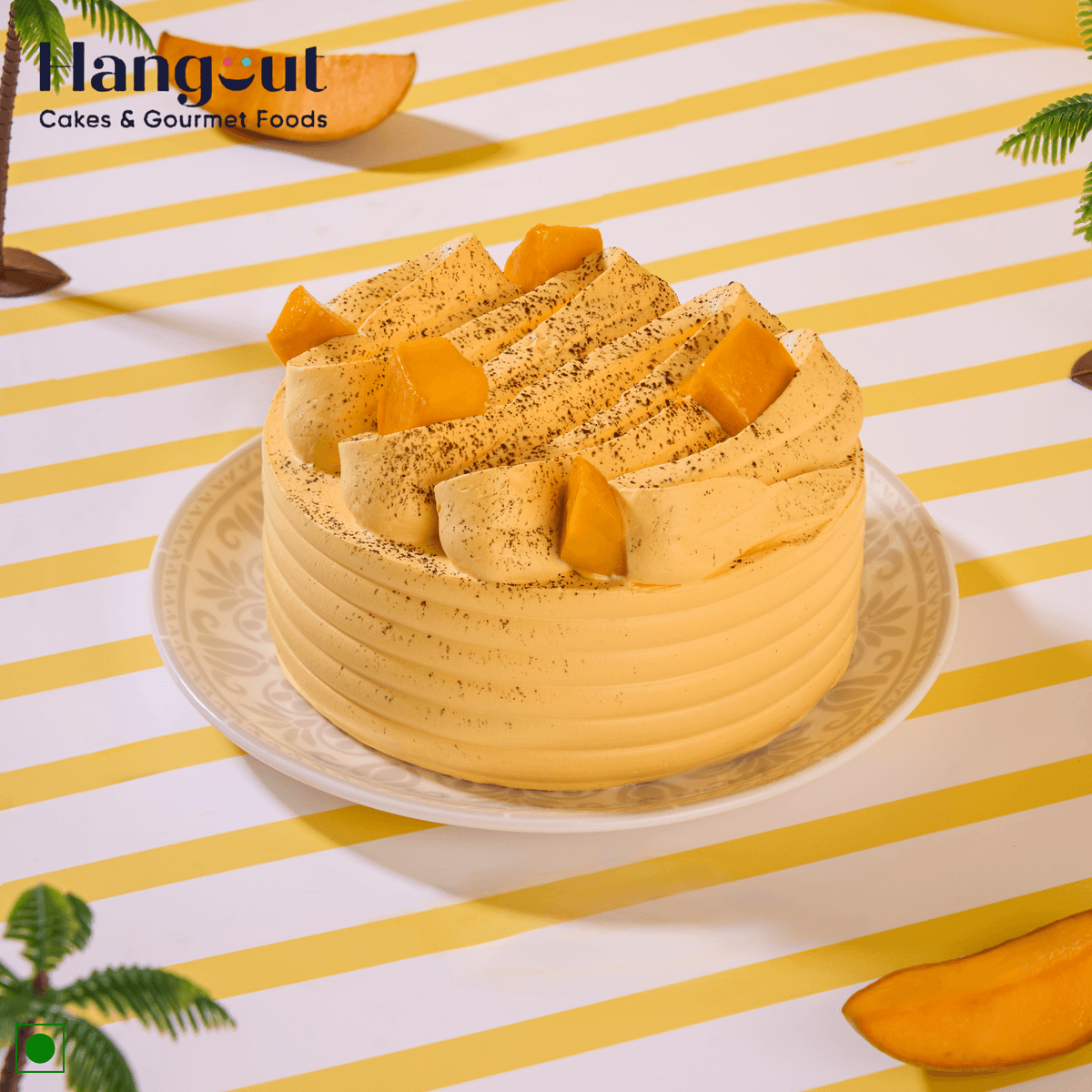 Mango Tiramisu Cake
