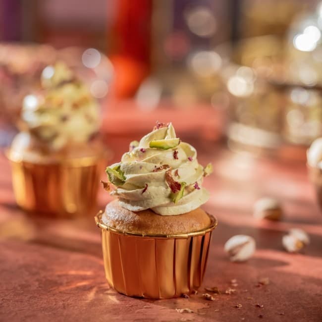 Pistachio Luxe Cup Cake