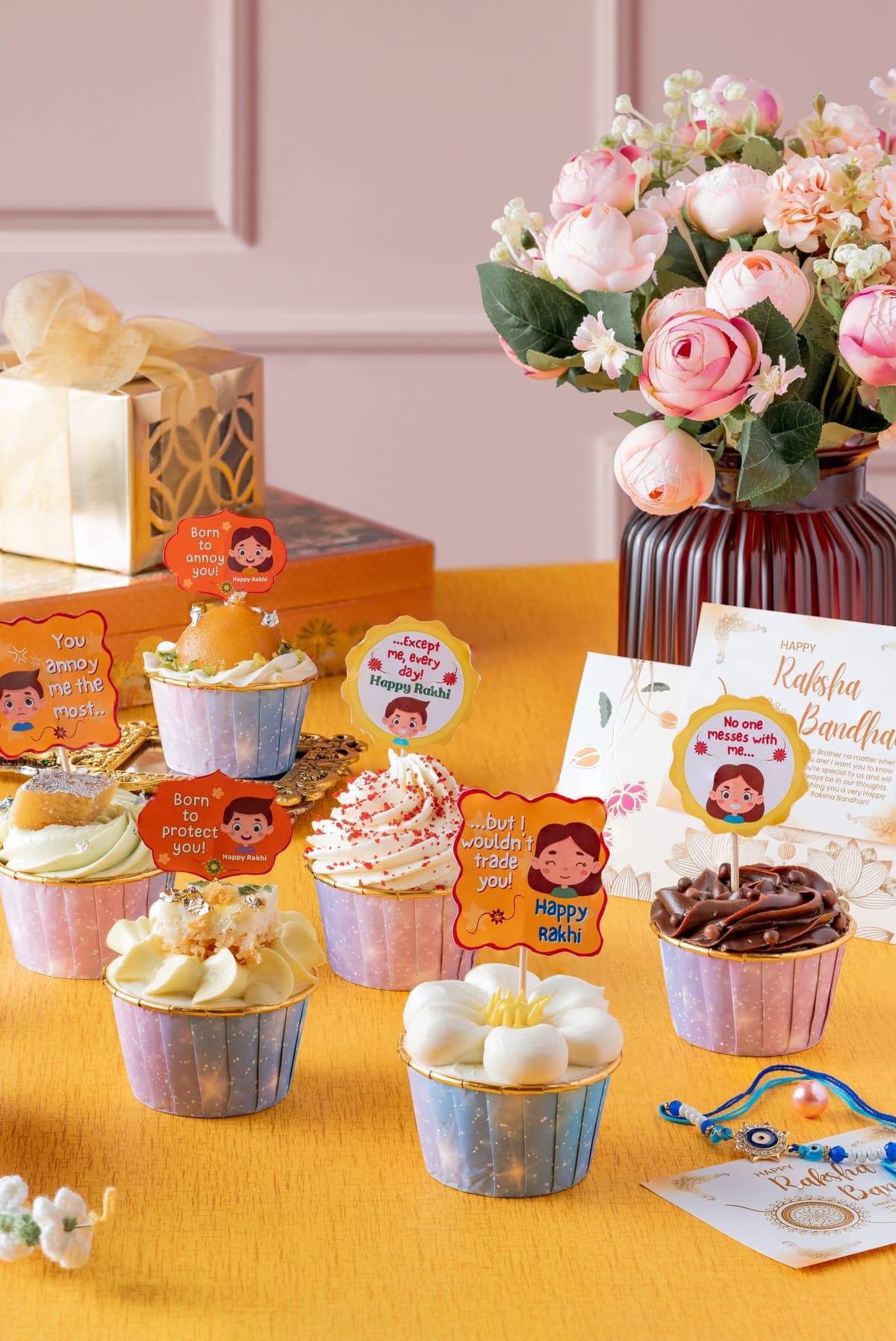 Rakhi Special Cupcakes (Set of 2)