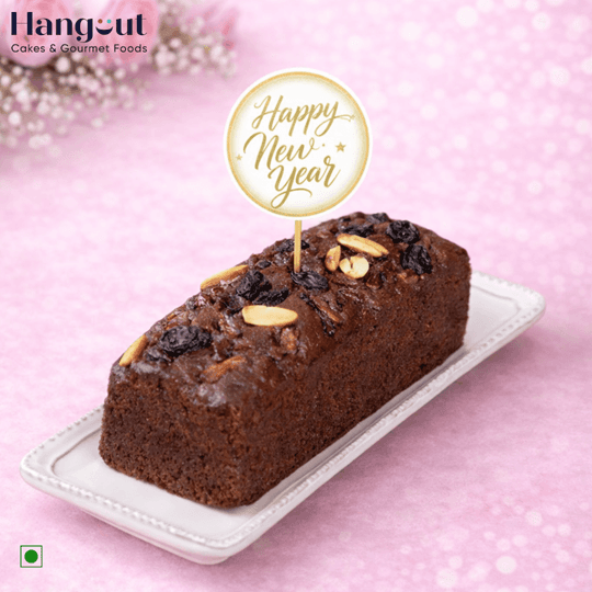 Rum And Raisin Plum New Year Cake
