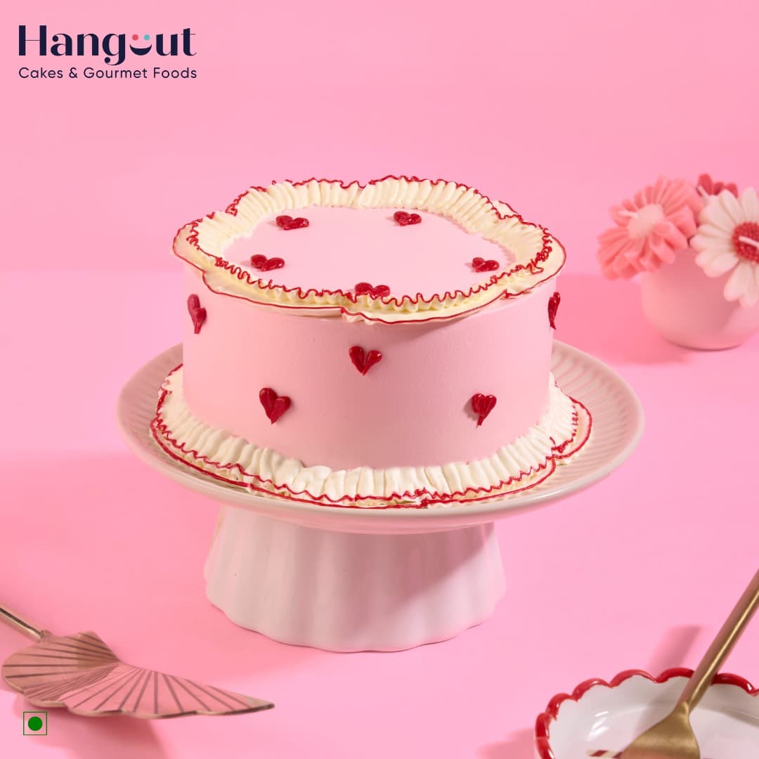 Strawberry Valentine’s Day Special Cake