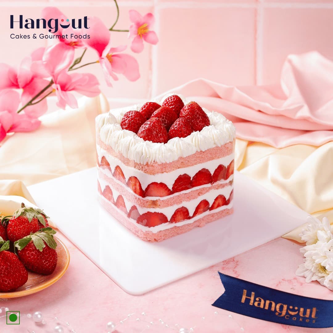 Strawberry with Cream Cake