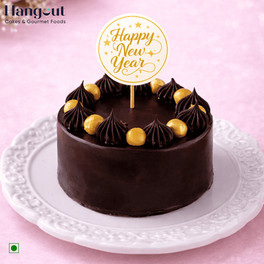 Sugar-Free New Year Special Dutch Truffle Bento Cake